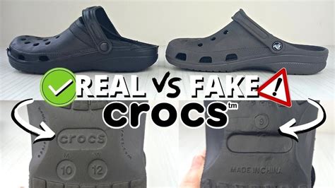 how to spot fake crocs shoes|genuine crocs shoes.